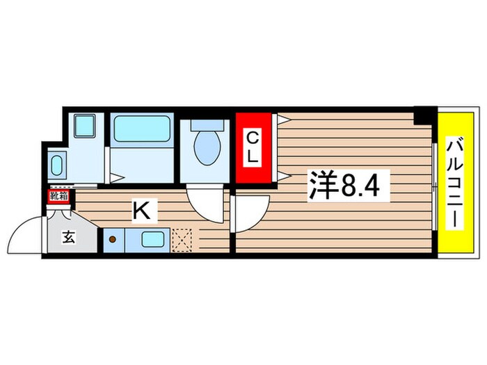 セントラルハイツ名古屋の物件間取画像