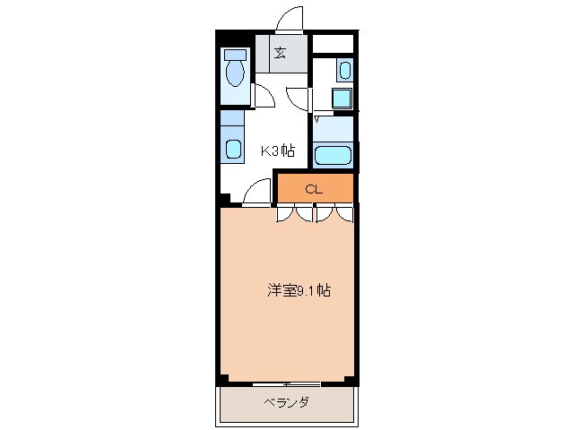 シエル・Ｋの物件間取画像