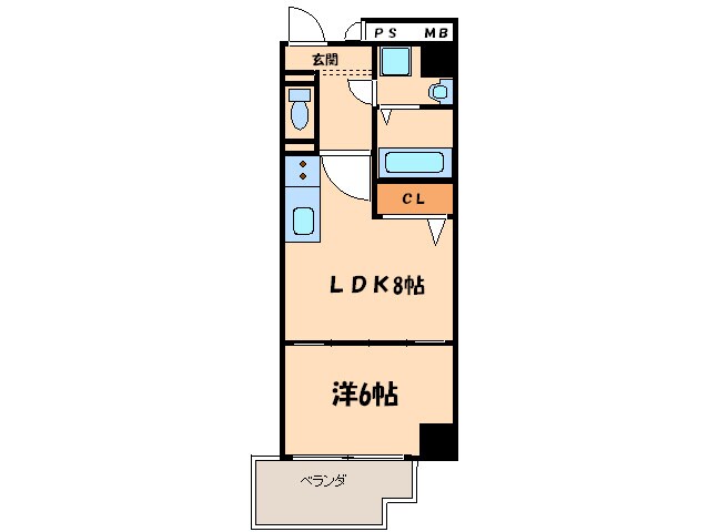 HF名駅北レジデンスWESTの物件間取画像