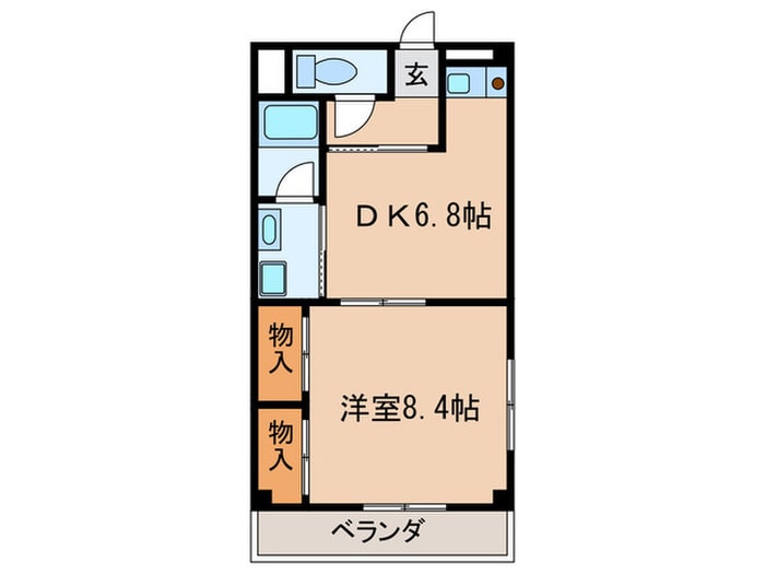 メゾン政喜ＩＶの物件間取画像