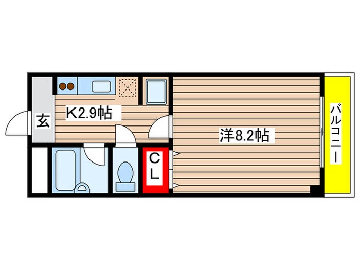 物件間取画像