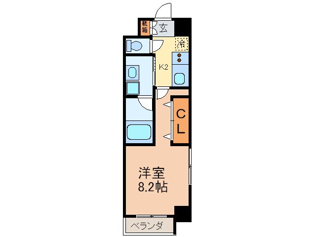 エルスタンザ千代田の物件間取画像