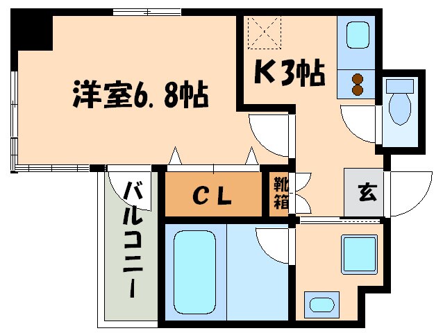 エルスタンザ千代田の物件間取画像