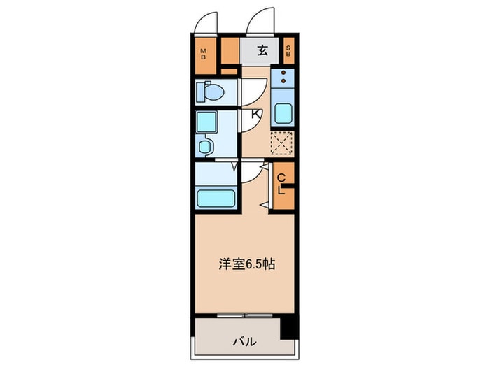 S-RESIDENCE上飯田Northの物件間取画像