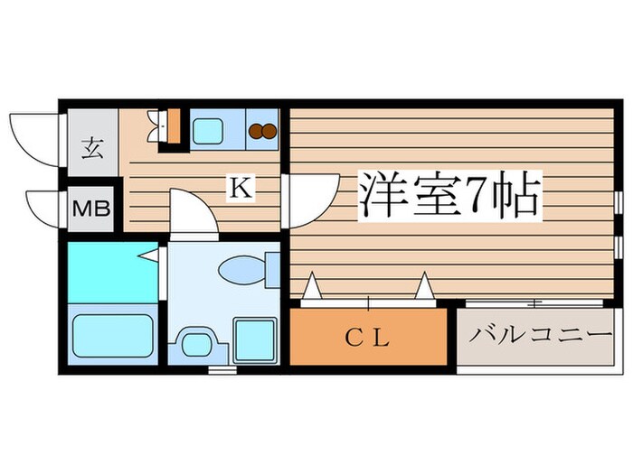 プリミエ－ル妙音通の物件間取画像