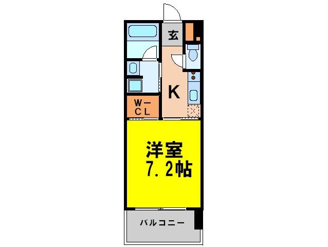 アデグランツ大須の物件間取画像