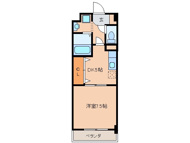 ポポラ－レ白鳥の物件間取画像