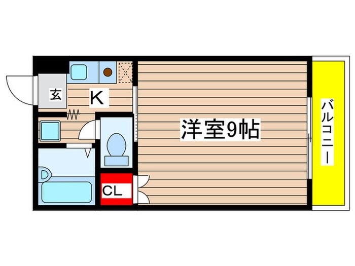 KMコートの物件間取画像