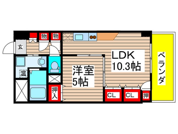 プレステ－ジ新栄の物件間取画像