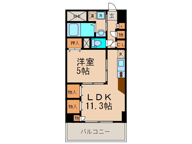 プレステ－ジ新栄の物件間取画像