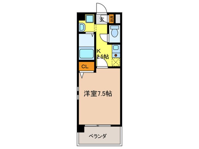 Ｍｅｒｃｉの物件間取画像