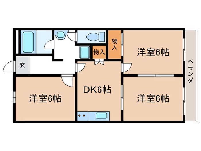 成田ビルの物件間取画像