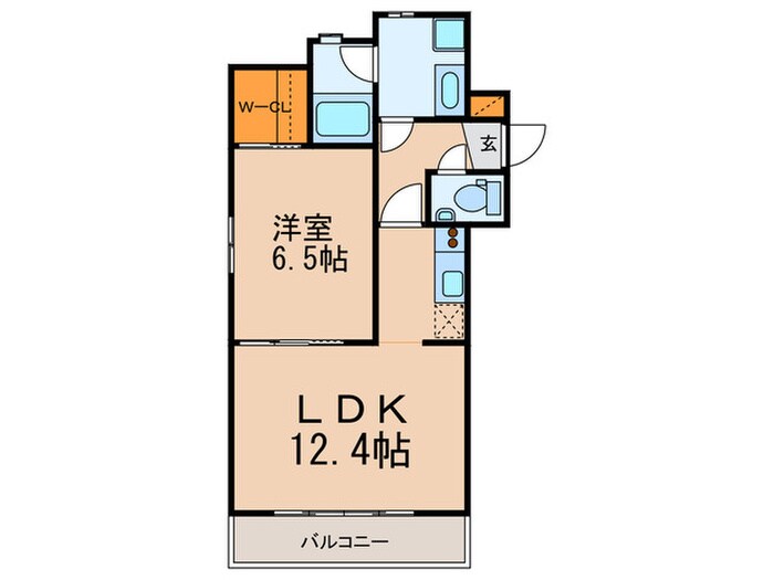 エルミタ－ジュ新栄の物件間取画像