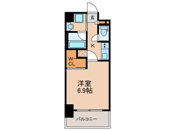 シーズンフラッツ矢場の物件間取画像