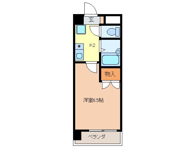 カ－サ川並の物件間取画像