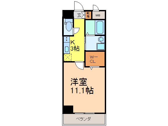 ウィル則武の物件間取画像