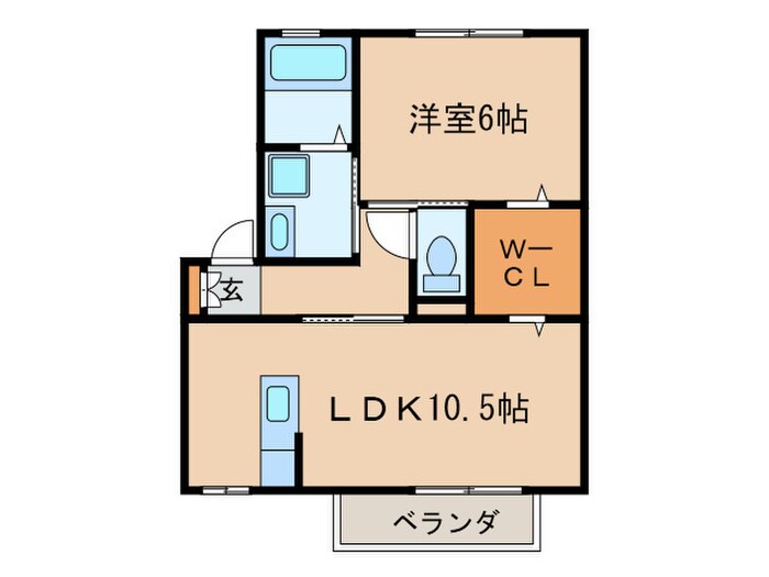 プランド－ル柊の物件間取画像