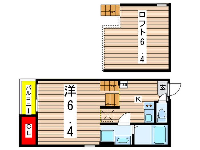 アーバンテラス浮島町の物件間取画像