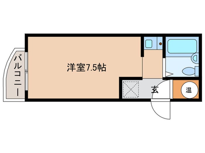 ハ－トインカヤバの物件間取画像