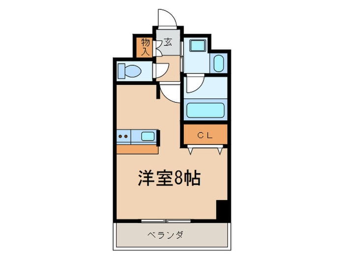 プルミエ志賀本通の物件間取画像