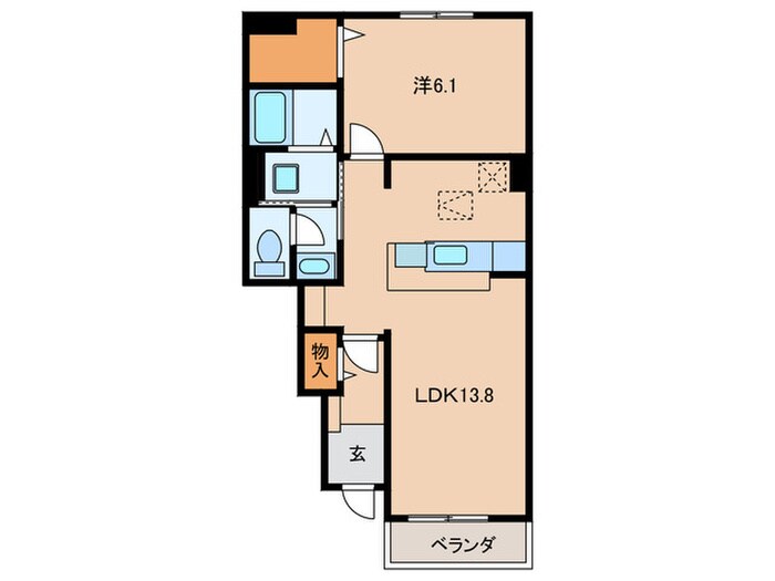 ブローテの物件間取画像