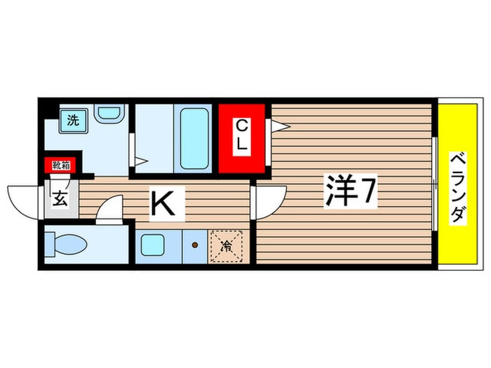 カ－サ吹上の物件間取画像