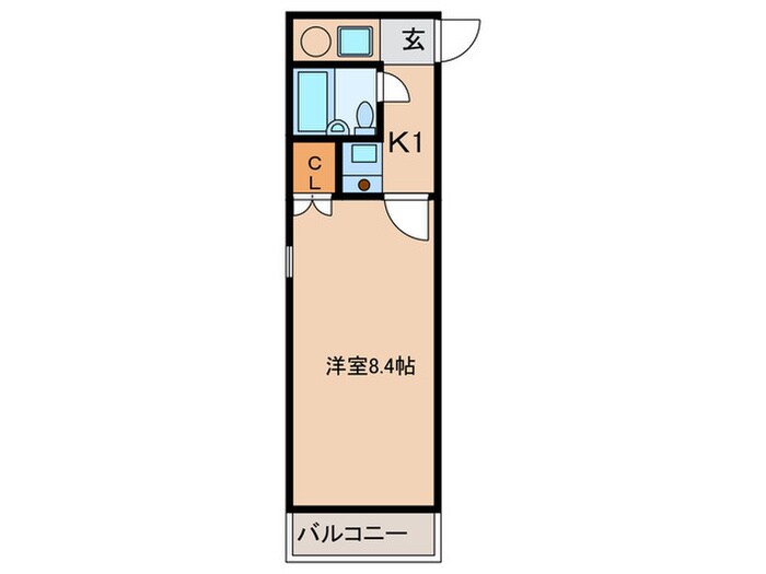 ニッシンハイツ千代田の物件間取画像