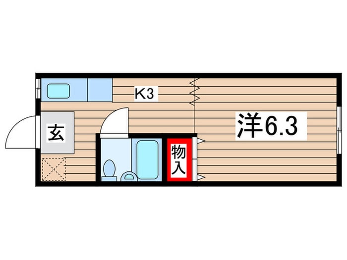 みどり荘の物件間取画像