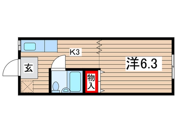 みどり荘の物件間取画像