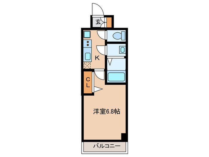 SOLメイクス浄心天神山の物件間取画像