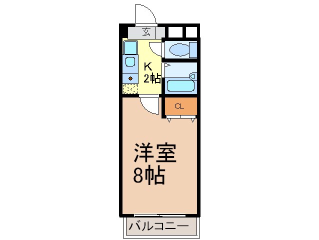 ホ－プ今池の物件間取画像