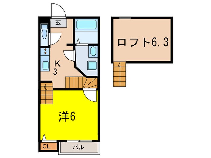 Creo六番町弐番館の物件間取画像