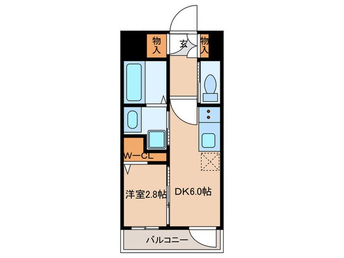 仮）ｴｽﾃﾑｺｰﾄ名古屋TWIN EASTの物件間取画像