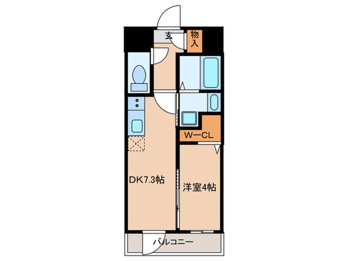 仮）ｴｽﾃﾑｺｰﾄ名古屋TWIN EASTの物件間取画像