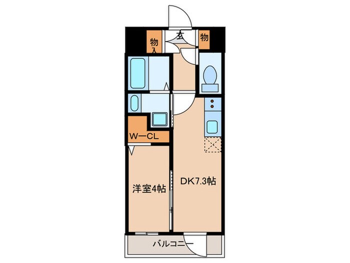 仮）ｴｽﾃﾑｺｰﾄ名古屋TWIN EASTの物件間取画像