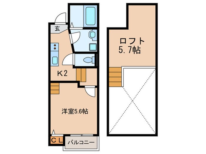 Creo本陣参番館の物件間取画像