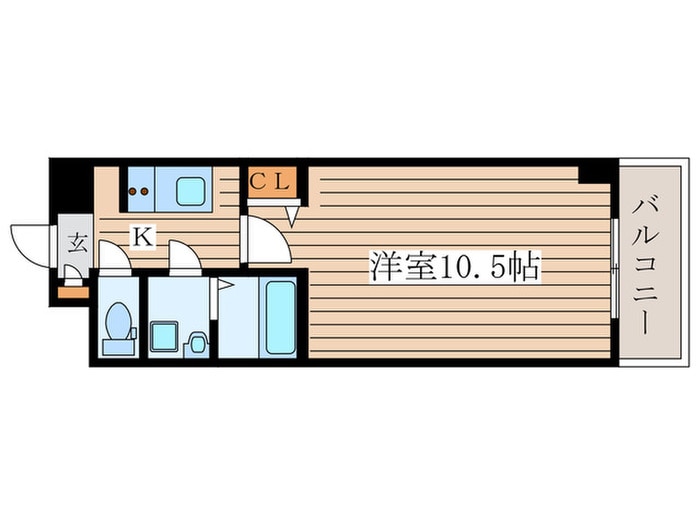 アベニューナカネの物件間取画像