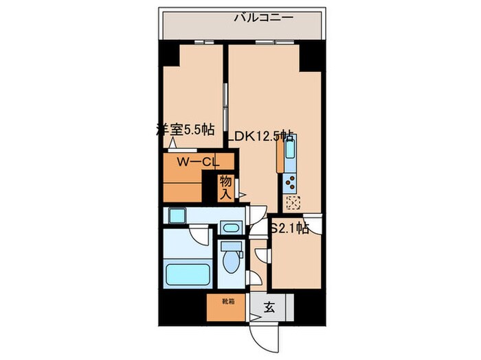 CLOVER泉の物件間取画像