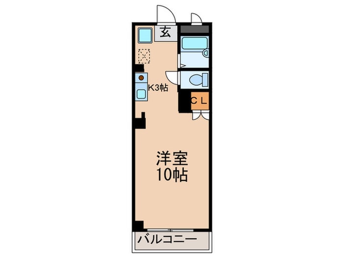 東山サンハイツの物件間取画像