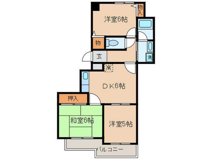 メゾン・ド・ラステアの物件間取画像