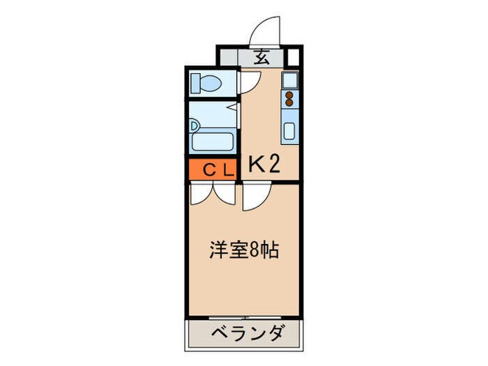 レイ-ル赤池の物件間取画像