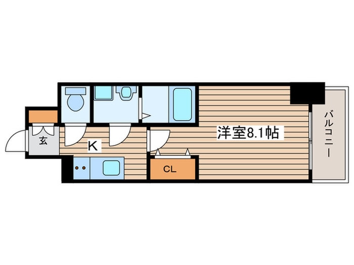 S-RESIDENCE堀田NorthⅡの物件間取画像