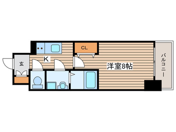 S-RESIDENCE堀田NorthⅡの物件間取画像