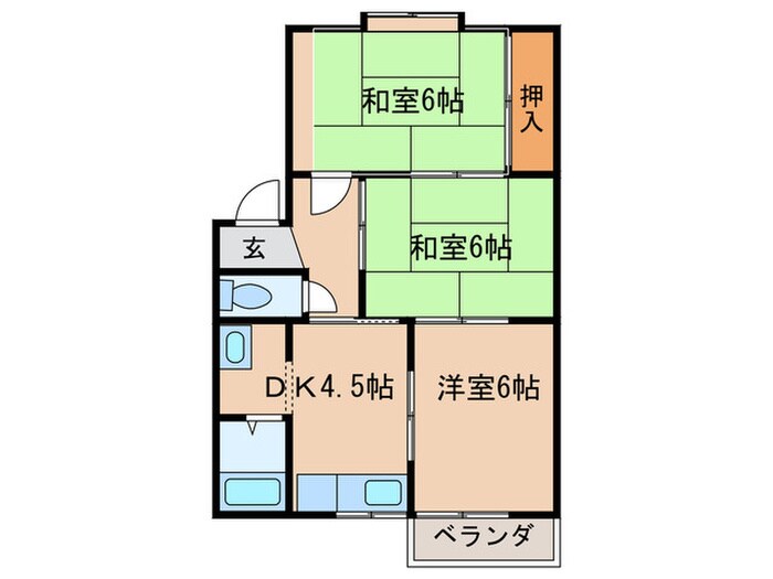 物件間取画像