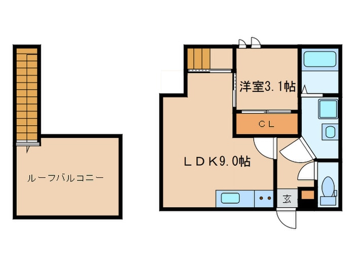 GrandticLAMOURの物件間取画像