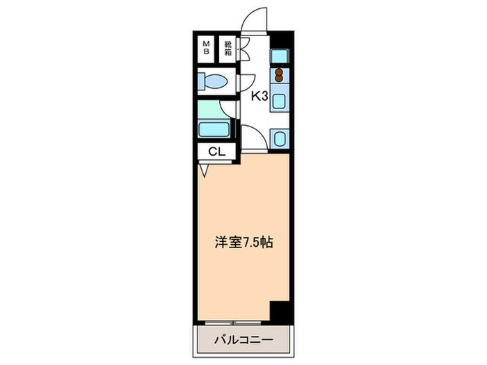 CITY SPIRE名駅北の物件間取画像