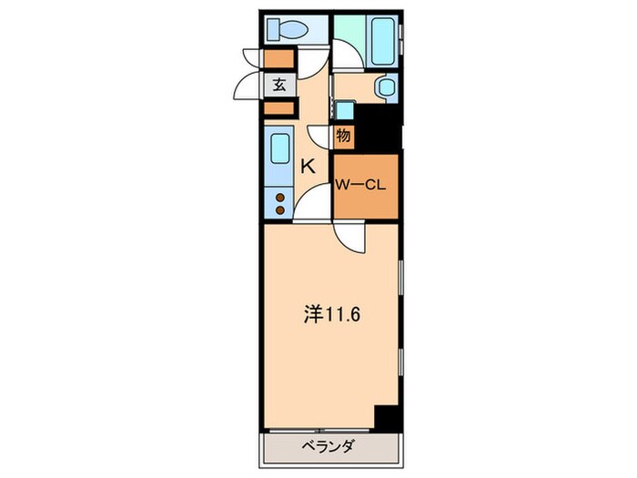 CITY SPIRE名駅北の物件間取画像