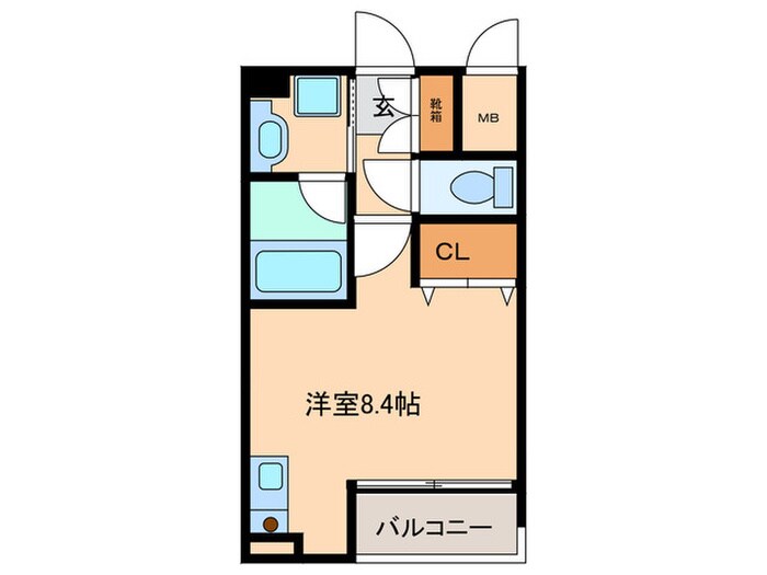 CITY SPIRE名駅北の物件間取画像