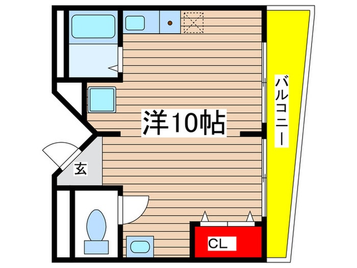 八事ベルハウスの物件間取画像