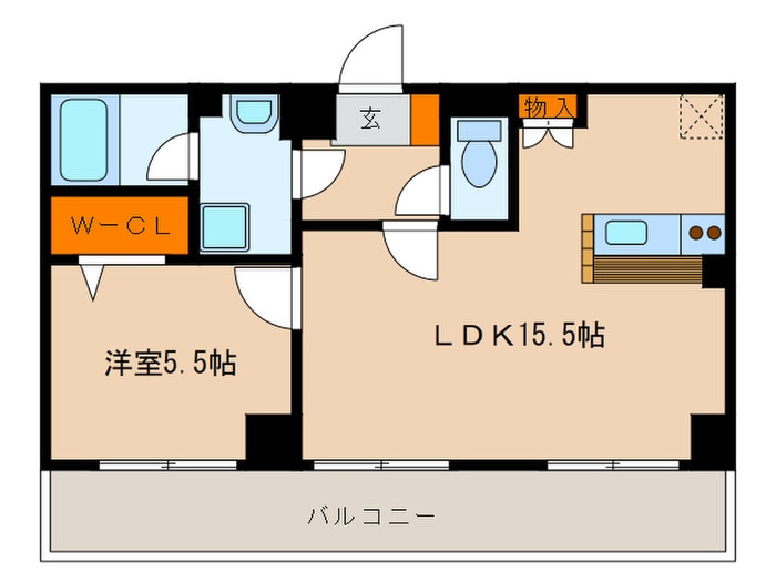 ロイヤルアベニュ－の物件間取画像